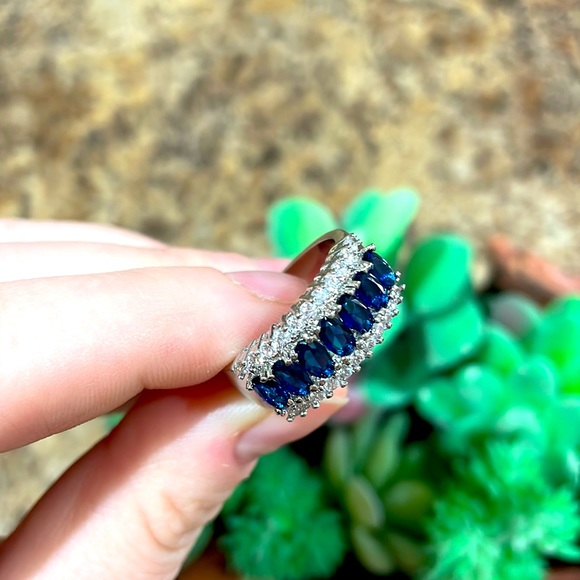 Sterling Silver Cubic Zirconia Ring - Picture 8 of 8